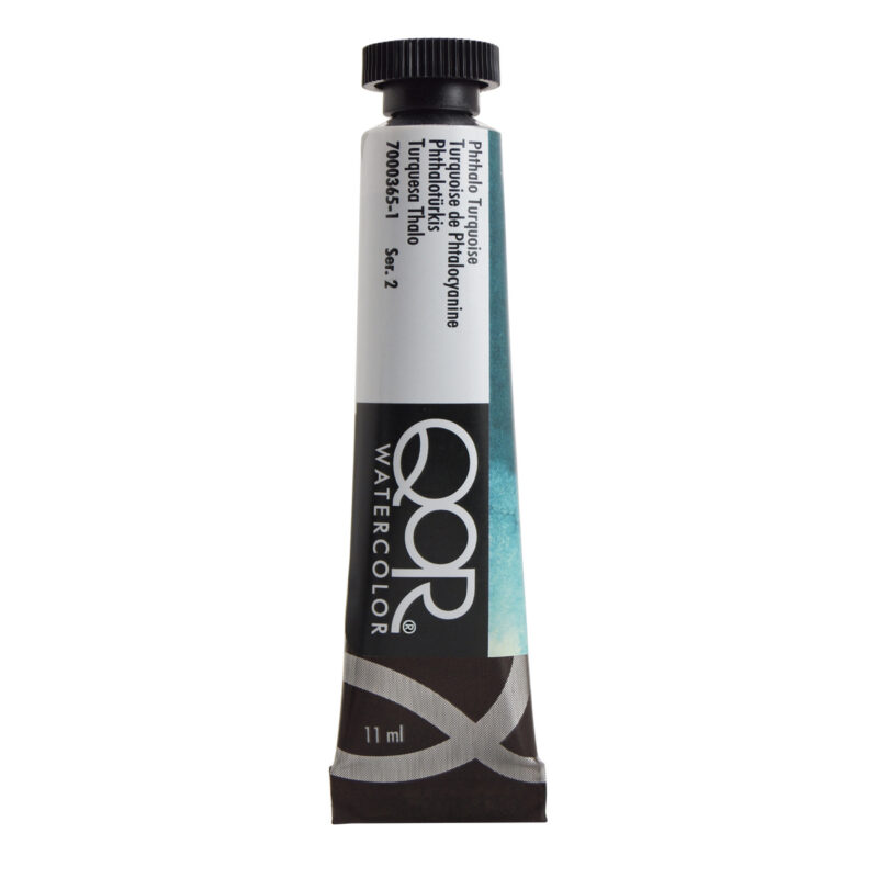 QoR Watercolour, 11ml, French Cerulean Blue