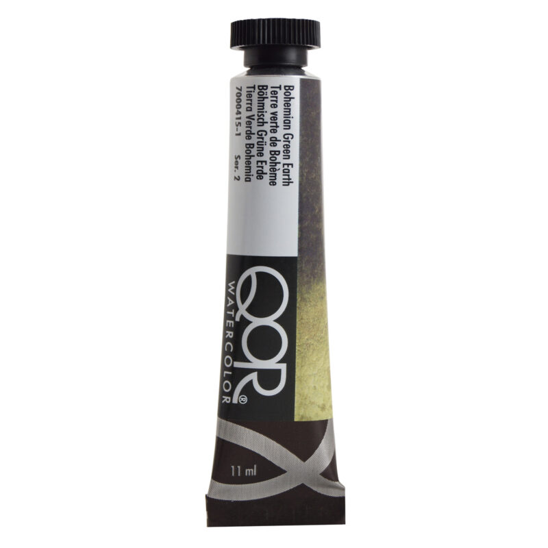 QoR Watercolour, 11ml, Bohemian Green Earth