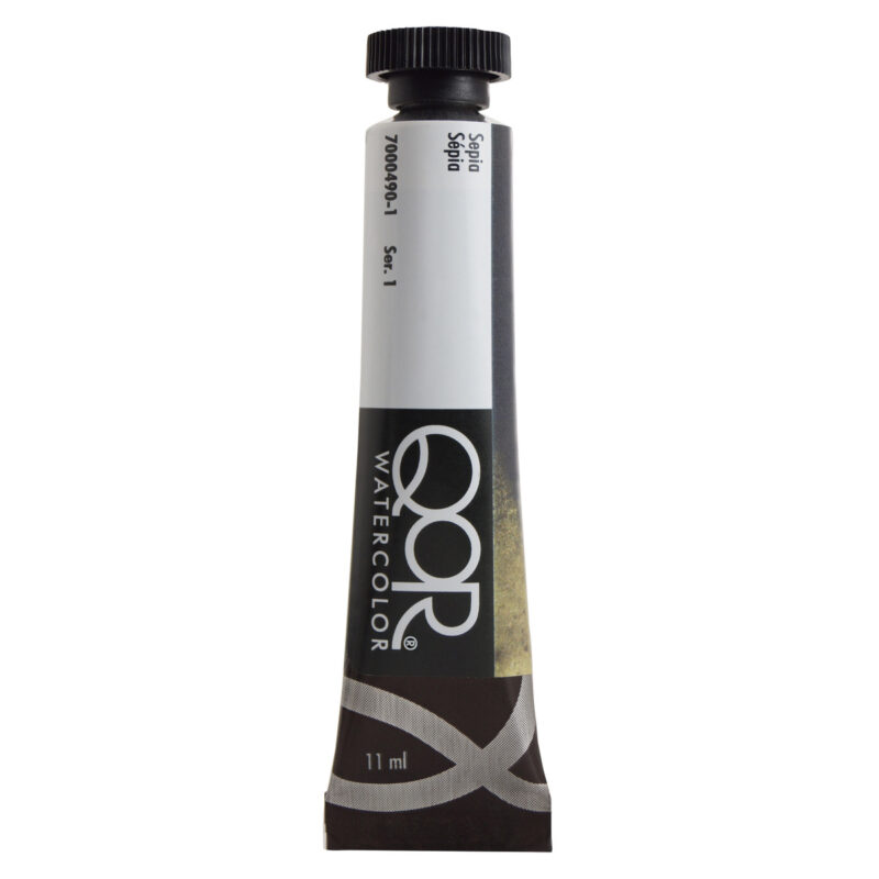 QoR Watercolour, 11ml, Bohemian Green Earth