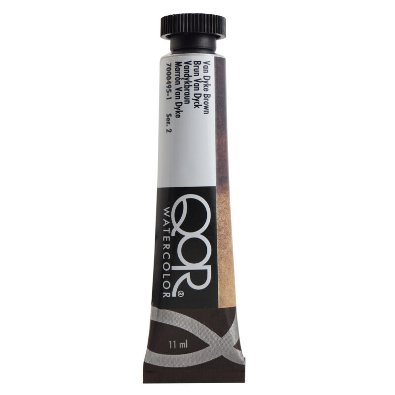 QoR Watercolour, 11ml, Bohemian Green Earth