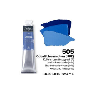 1204505-(4) St Petersburg Oil colour "Ladoga", Cobalt Blue Medium (HUE), 46ml