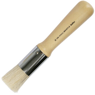 Rolfes White Bristle Brush – Series 1368, Stencil Brush, Size 10
