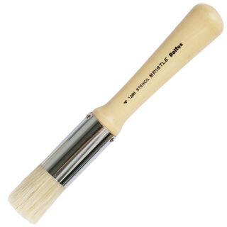 Rolfes White Bristle Brush – Series 1368, Stencil Brush, Size 4