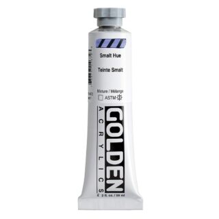 1467-2-smalt-hue Heavy Body Acrylics by GOLDEN, 59 ml / 2 fl.oz - Hist. Smalt Hue