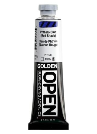 7260-2_AC_SL1000.jpg OPEN Slow-Drying Acrylics by GOLDEN, 59ml/ 2fl.oz, tube - Phthalo Blue Red Shade