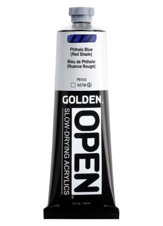 7270-3_AC_SL1000.jpg OPEN Slow-Drying Acrylics by GOLDEN, 148ml/ 5fl.oz - Phthalo Blue Red Shade