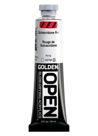 7310-2_AC_SL1000.jpg OPEN Slow-Drying Acrylics by GOLDEN, 59ml/2fl.oz, tube - Quinacridone Red