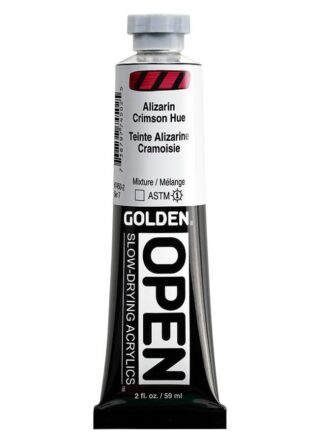7450-2_AC_SL1000.jpg OPEN Slow-Drying Acrylics by GOLDEN, 59ml/ 2fl.oz - Alizarin Crimson Hue