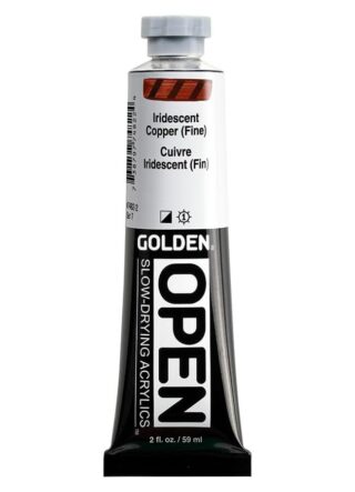 7482-2_AC_SL1000.jpg OPEN Slow-Drying Acrylics by GOLDEN, 59ml/ 2fl.oz - Irid Copper (Fine)