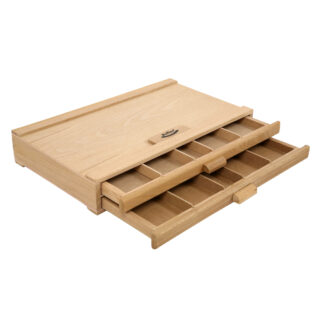 2Drawer_RE800831_01 Wooden Pastel Box – 2 Drawer