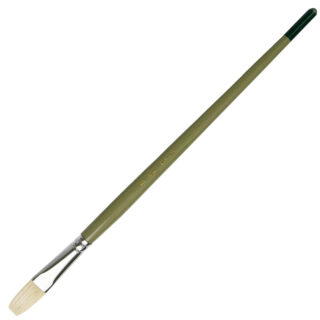 Rolfes White Bristle Brush – Series 321, Filbert, Size 8