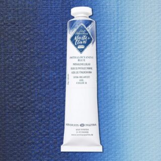 500 St Petersburg Oil colour "Master Class", Phthalocyanine Blue, 46ml