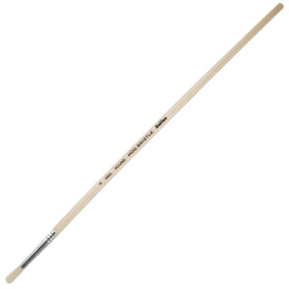 Rolfes White Bristle Brush – Series 582L, Round, Size 4