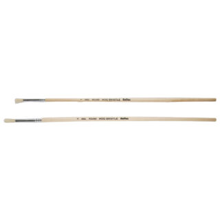 Rolfes White Bristle Brush – Series 582L, Round