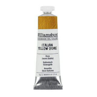 6000015-9_Italian-Yellow-Ochre Williamsburg Oil Colour 37ml Italian Yellow Ochre
