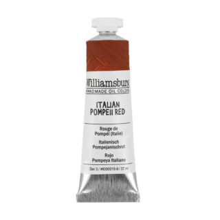 6000018-9_Italian-Pompeii-Red Williamsburg Oil Colour 37ml Italian Pompeii Red