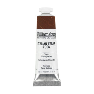 6000021-9_Italian-Terra-Rosa Williamsburg Oil Colour 37ml Italian Terra Rosa