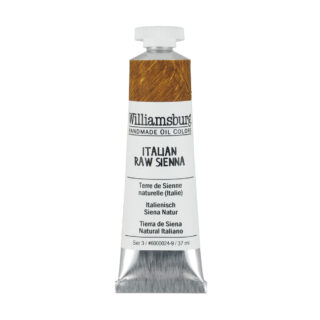 6000024-9_Italian-Raw-Sienna Williamsburg Oil Colour 37ml Italian Raw Sienna