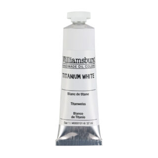 6000101-9_Titanium-White Williamsburg Oil Colour 37ml Titanium White
