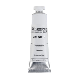 6000141-9_Zinc-White Williamsburg Oil Colour 37ml Zinc White