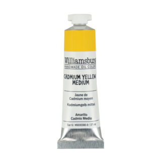 6000366-9_Cadmium-Yellow-Medium Williamsburg Oil Colour 37ml Cadmium Yellow Medium