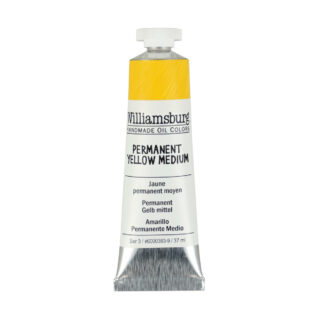 6000383-9_Permanent-Yellow-Medium Williamsburg Oil Colour 37ml Permanent Yellow Medium