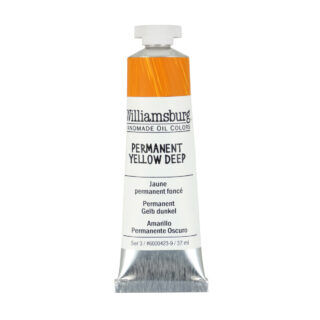 6000423-9_Permanent-Yellow-Deep Williamsburg Oil Colour 37ml Permanent Yellow Deep