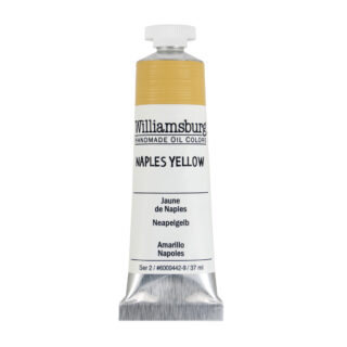 6000442-9_Naples-Yellow Williamsburg Oil Colour 37ml Naples Yellow Reddish