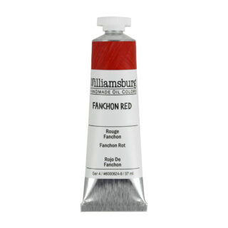 6000624-9_Fanchon-Red Williamsburg Oil Colour 37ml Fanchon Red