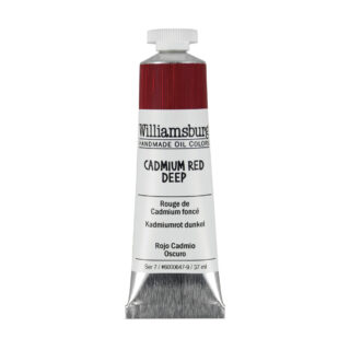 6000647-9_Cadmium-Red-Deep Williamsburg Oil Colour 37ml Cadmium Red Deep