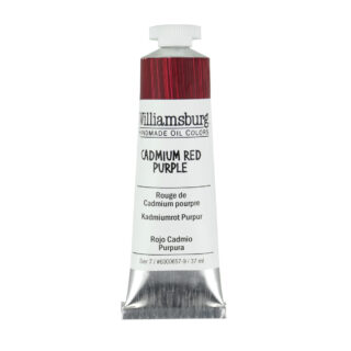6000657-9_Cadmium-Red-Purple Williamsburg Oil Colour 37ml Cadmium Red Purple