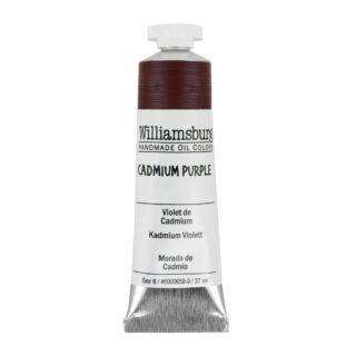 6000658-9_Cadmium-Purple Williamsburg Oil Colour 37ml Cadmium Purple