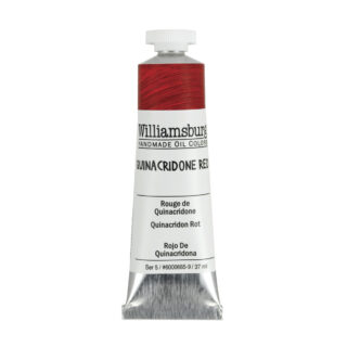 6000665-9_Quinacridone-Red Williamsburg Oil Colour 37ml Quinacridone Red