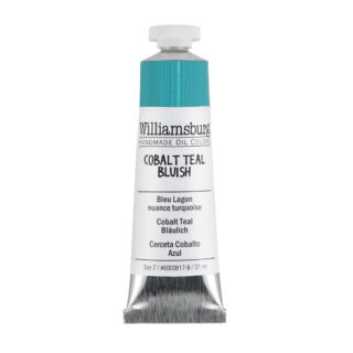 6000817-9_Cobalt-Teal-Bluish Williamsburg Oil Colour 37ml Cobalt Teal Bluish