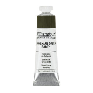 6001021-9_Bohemian-Green-Earth Williamsburg Oil Colour 37ml Bohemian Green Earth