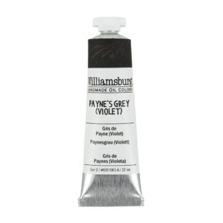 6001063-9_Paynes-Grey-Violet Williamsburg Oil Colour 37ml Payne's Grey (Violet)