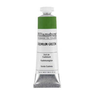 6001186-9_Cadmium-Green Williamsburg Oil Colour 37ml Cadmium Green