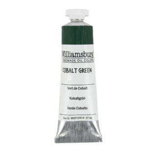 6001250-9_Cobalt-Green Williamsburg Oil Colour 37ml Cobalt Green