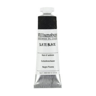 6001691-9_Slate-Black Williamsburg Oil Colour 37ml Slate Black