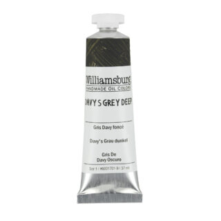 6001701-9_Davys-Grey-Deep Williamsburg Oil Colour 37ml Davy's Gray Deep