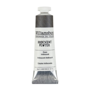 6001843-9_Iridescent-Pewter Williamsburg Oil Colour 37ml Iridescent Pewter
