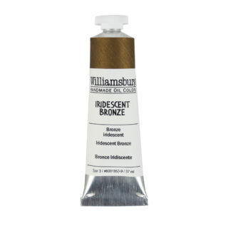 6001853-9_Iridescent-Bronze Williamsburg Oil Colour 37ml Iridescent Bronze