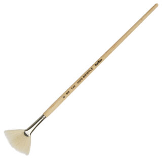 Rolfes White Bristle Brush – Series 646, Fan, Size 12