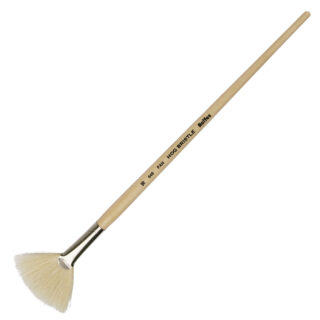 Rolfes White Bristle Brush – Series 646, Fan, Size 16