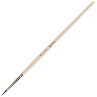 Rolfes Goat Hair Brush – Series 669, Round, Size 2