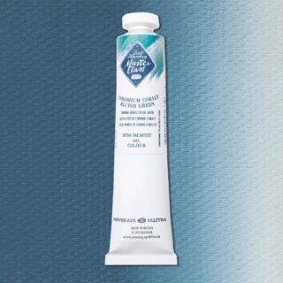 708 (3) St Petersburg Oil colour "Master Class", Chromium Cobalt Bluish Green, 46ml