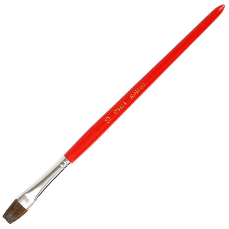 Rolfes White Bristle Brush – Series 321, Filbert