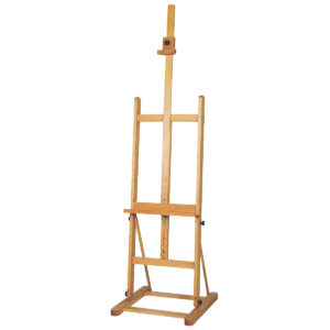 Amsterdam-Easel_08 Amsterdam Studio Easel – H-Frame, Elm Wood