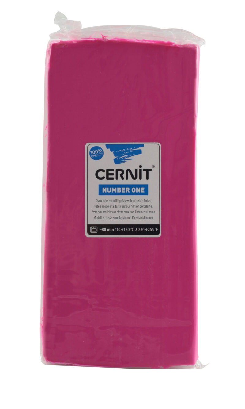Cernit Translucent Polymer Clay, 56g – Turquoise Blue