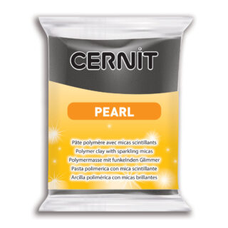 CE0860056100_noir_1200 Cernit Pearl Polymer Clay, 56g – Black
